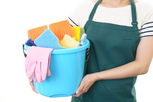 Deep cleaning service for a W13 home kitchen and living area