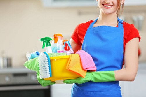 Carpet cleaner working in a W13 home with a focused local cleaning service