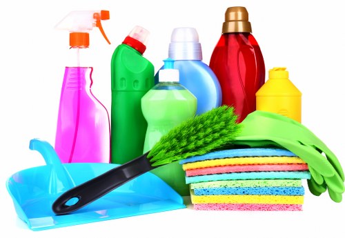Cleaning a shared office kitchen in a W13 business premises