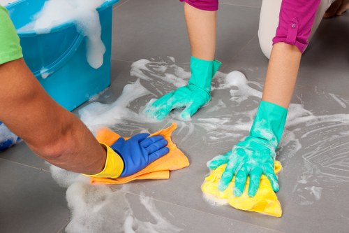 Booking confirmation and service scheduling for carpet cleaning