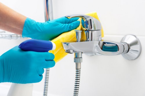 Deep carpet cleaning for a residential room in W13