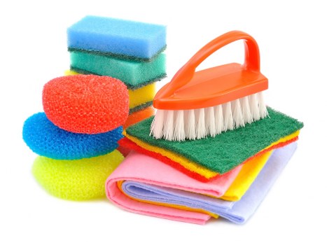 Professional office cleaning equipment ready for a W13 workplace